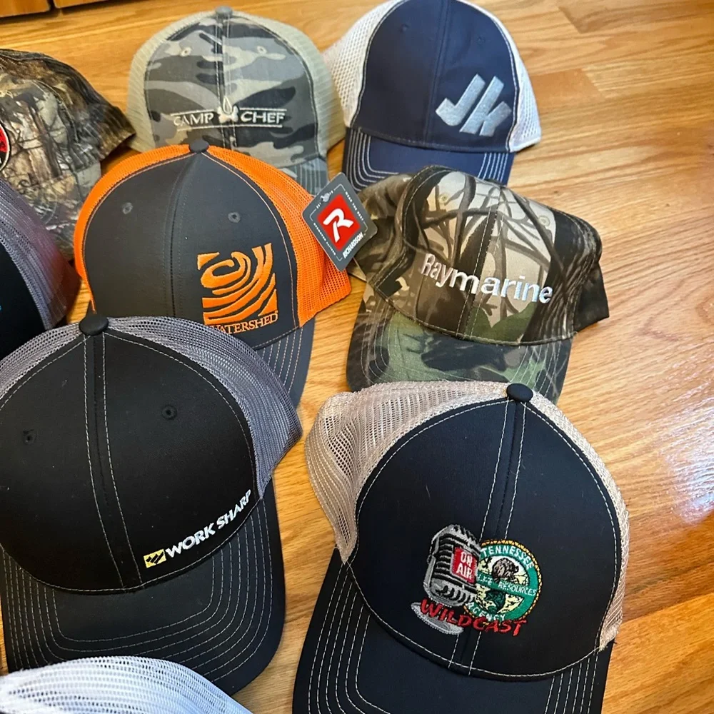 Bundle of 11 Mens hats all NEW or like new Outdoor Brands - Picture 4 of 4